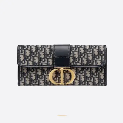 Introducing the stunning Christian Dior 30 Montaigne Jacquard Canvas Clutch Bag M9206