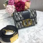 the jewelry on the bag is made of high-quality gold-tone metal