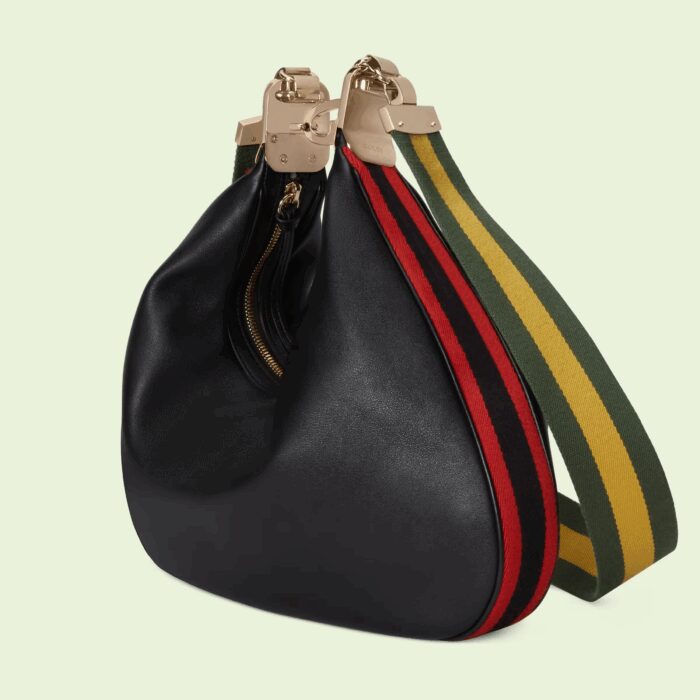 the accessory is further defined by a G shaped hook closure. Paired with soft materials