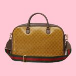 and the GG monogram combines with the trefoil. Pulling inspiration from the Creative Director’s memories of the '80s and '90s