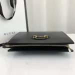 the pouch is equipped with a reliable zipper closure. With its exquisite design and impeccable craftsmanship