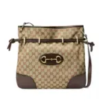 Introducing the Gucci 1955 Horsebit GG Canvas Messenger Bag 602089