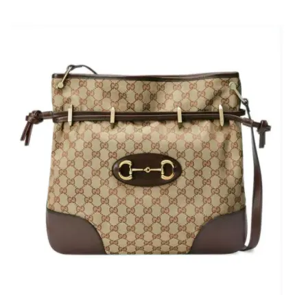 Introducing the Gucci 1955 Horsebit GG Canvas Messenger Bag 602089