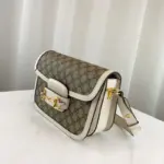 so you can wear it on one shoulder or cross-body. When the shoulder strap is lengthened