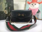 Discover the Gucci AAA-Double G Horsebit 1955 Small Bag