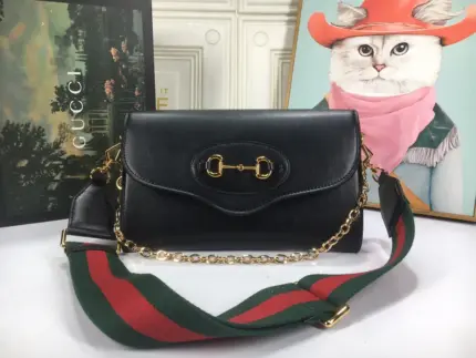 Discover the Gucci AAA-Double G Horsebit 1955 Small Bag