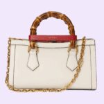 the accessory is further accentuated by two decorative leather belts