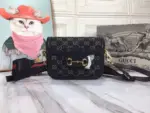 Introducing the Gucci Double G Horsebit 1955 GG Mini Bag 658574