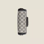 GG Supreme is introduced in a timeless mix of blue and beige for Gucci Love Parade. The canvas has come to the front of each collection decade after decade to become a hallmark of the House. Here
