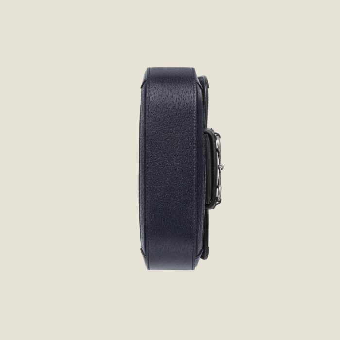 the classic palette defines this mini bag from the Gucci Horsebit 1955 line.