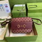 and 2.6 inches in depth.The iconic Horsebit design has become synonymous with the Gucci brand
