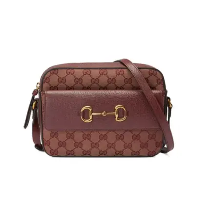 <p>Introducing the stunning Gucci Horsebit 1955 Small Bag in Burgundy