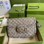 Introducing the stunning Gucci X Balenciaga Horsebit 1955 Shoulder Bag 602204