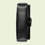 changing between a shoulder and a top handle bag. Made in matelassé chevron leather