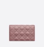sans-serif; background-color: #f6f6f6;">The Lady Dior pouch is a compact yet spacious companion. Crafted in peony pink lambskin with Cannage stitching