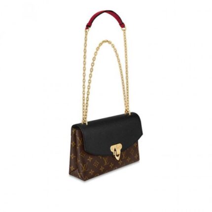 The Saint-Placide chain bag combines Monogram canvas and supple leather