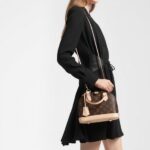 this charming small bag is perfect for cross-body wear.Detailed Features23.5 x 17.5 x 11.5 cm(Length x height x width)•Monogram coated canvas•Smooth cowhide-leather trim•Textile lining•Gold-color hardware•Double zip closure•Padlock•Key bell•Inside flat pocket•4 protective metal bottom studs•Strap: Removable