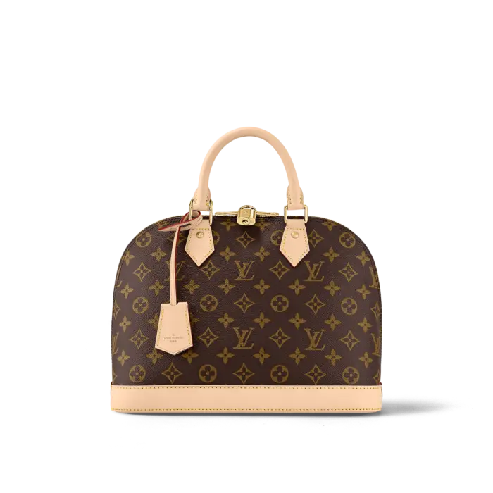 32.0 x 24.0 x 15.0 cm (Length x heightx width ) •Leather key bell•Golden color metallic pieces•Double zip with padlock closure•Wide opening for easy access•Interior patch and phone pockets•Textile lining•Protective bottom studs
