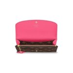 Louis Vuitton's classic Emilie Wallet is given a delicate