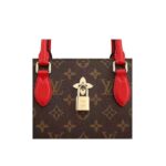 this functional tote is embellished with a distinctive Monogram Flower padlock in gleaming golden metal. The smooth leather handles and detachable strap provide a variety of carry options