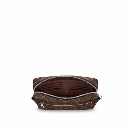 its Monogram Macassar canvas sports a finish for a refined