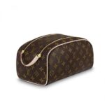 The generous King size toiletry bag comes in Monogram canvas and features a wide