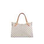 sans-serif; letter-spacing: 0.4px;">Casual yet elegant Lymington zipped tote in fresh Damier Azur is the perfect beach to city companion.The natural cowhide handles