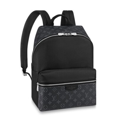 Made from a combination of Monogram canvas and Taiga leather