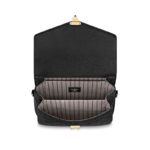 DETAILED FEATURES25.0 x 19.0 x 7.0 cm(length x height x width)•L 9.8 x H 7.5 x W 2.8 inches•Embossed supple-grained calf leather and supple-grained calf leather• Supple-grained calf leather trim•Textile lining•Gold-color metallic pieces•Short handle•Removable