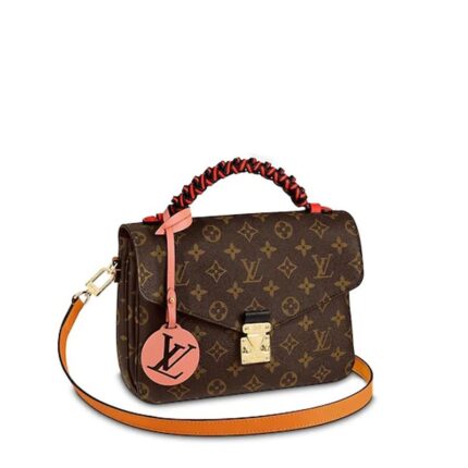 An exquisitely fashioned leather handle