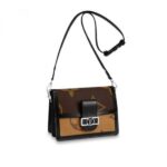 the Dauphine bag is made from a modern mix of Monogram and Monogram Reverse canvas