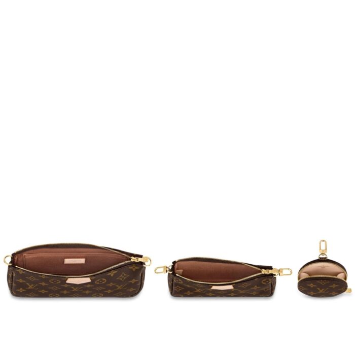 max. 56 cm/22.0 inches) for shoulder or cross-body carry•Removable chain (drop: 24 cm/9.5 inches)•D-ring on strap