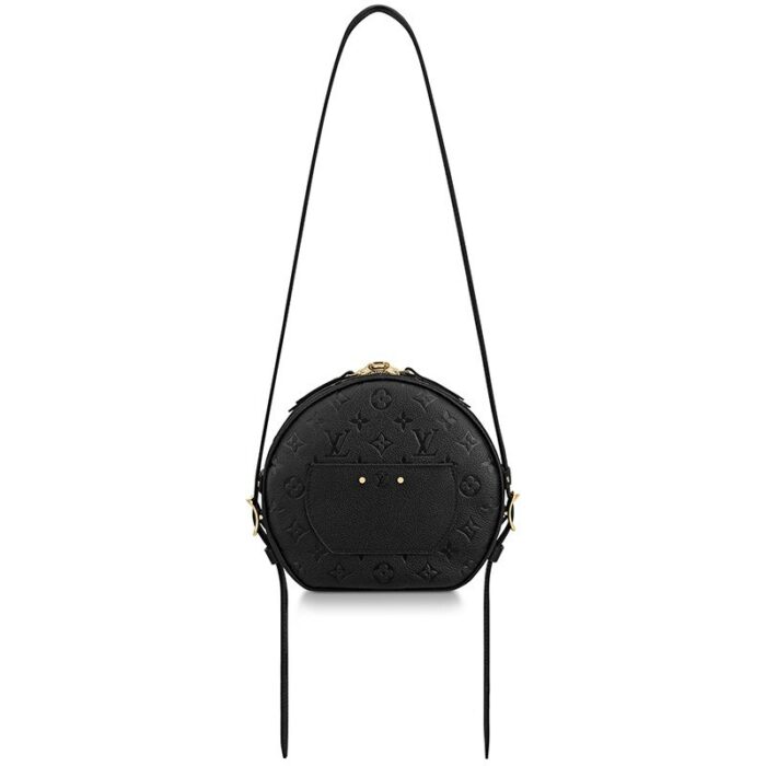 Nicolas Ghesquière’s reinterpretation of the classic hat box with more modern diminutive dimensions