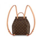 max. 83 cm/32.7 inches) for backpack or shoulder carry•Magnetic buckle closure with leather drawstrings•Outside zipped pocket•Inner open pocket•Removable LV Charm•Handle:SingleMore Information