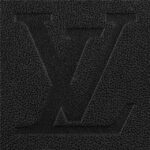a soft leather that is embossed with a large and modern Monogram pattern. Thanks to the square shape