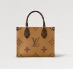 Monogram and Monogram Reverse coated canvas
