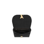 offering a variety of pockets and carry options. Its body-friendly shape is enhanced by its very supple leather