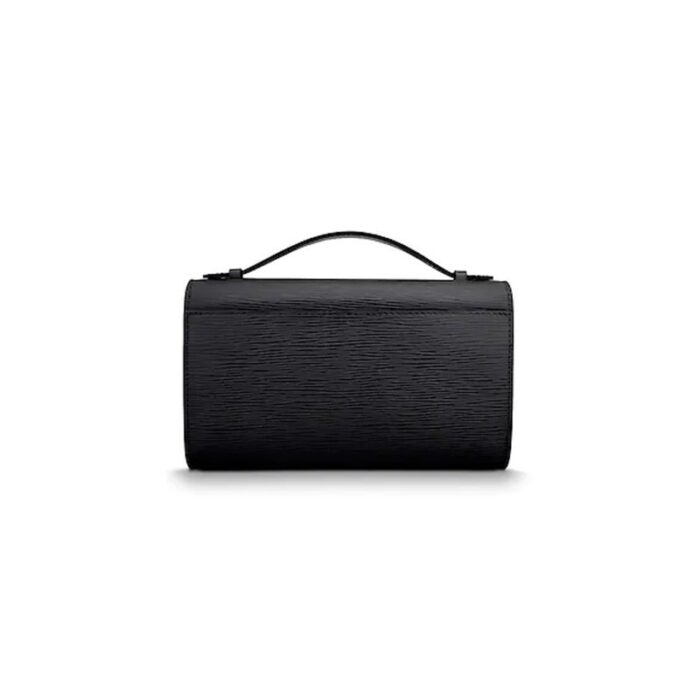 removable leather strap•Smooth leather top handle•LV Cluny Signature•Flat outside backpocket•Inside zipped pocket•Inside flat pocket