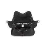 a perforated leather with a discreet Monogram motif. Supple and sophisticated