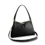 •35 x 25 x 13.5 cm•( lengthx heightx width )•13.7 x 9.8 x 5.3 inches•Embossed supple cowhide and smooth supple cowhide•Smooth supple cowhide trim•Textile lining•Gold-color metal pieces•2 shoulder handles•Long strap for cross-body carry•Double-zip closure system•Inside flat pocket