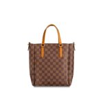with color-coordinated leather handles