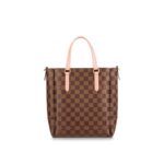 with color-coordinated leather handles