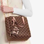 functional model comes with a separate little 'LV' pouch.Detailed Features11.02 x 10.24 x 4.72 inches( lengthx heightx width )•Venus Pink•Damier coated canvas•Colored
