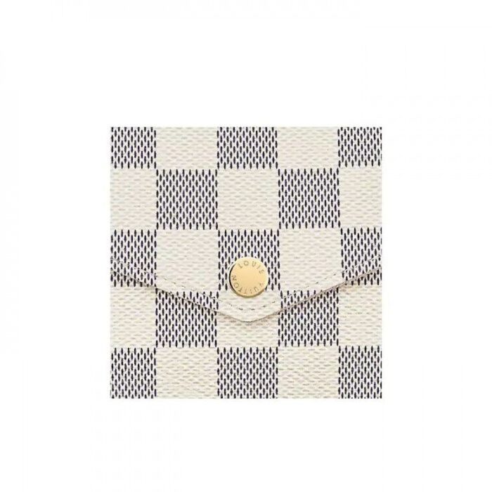 the elegant Pochette Felicie in Damier Azur canvas is the stylish solution to carry and organise all your daily essentials. Much more than a wallet