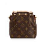 which was inspired by Gaston-Louis Vuitton's 1932 design for a bag holding five bottles of champagne. The lightweight Nano Noé holds essentials like a smartphone