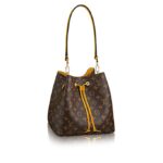 •26 x 22 x 27 cm( length x height x width ) •10.2 x 8.7 x 10.8 inches•Monogram coated canvas exterior•Colorful calf-leather trim•Colorful bonded microfiber lining•Gold-color metal metallic pieces•Drawstring closure•Adjustable long strap with press studs•Inside zipped pocket
