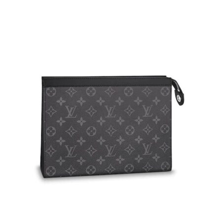 Crafted in our new iconic black and grey Monogram Eclipse canvas