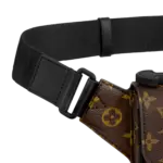 both adorned with the LV signature