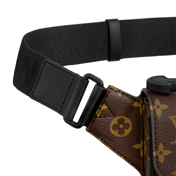 both adorned with the LV signature