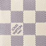 sans-serif; letter-spacing: 0.4px;">Crafted from supple Damier Azur canvas